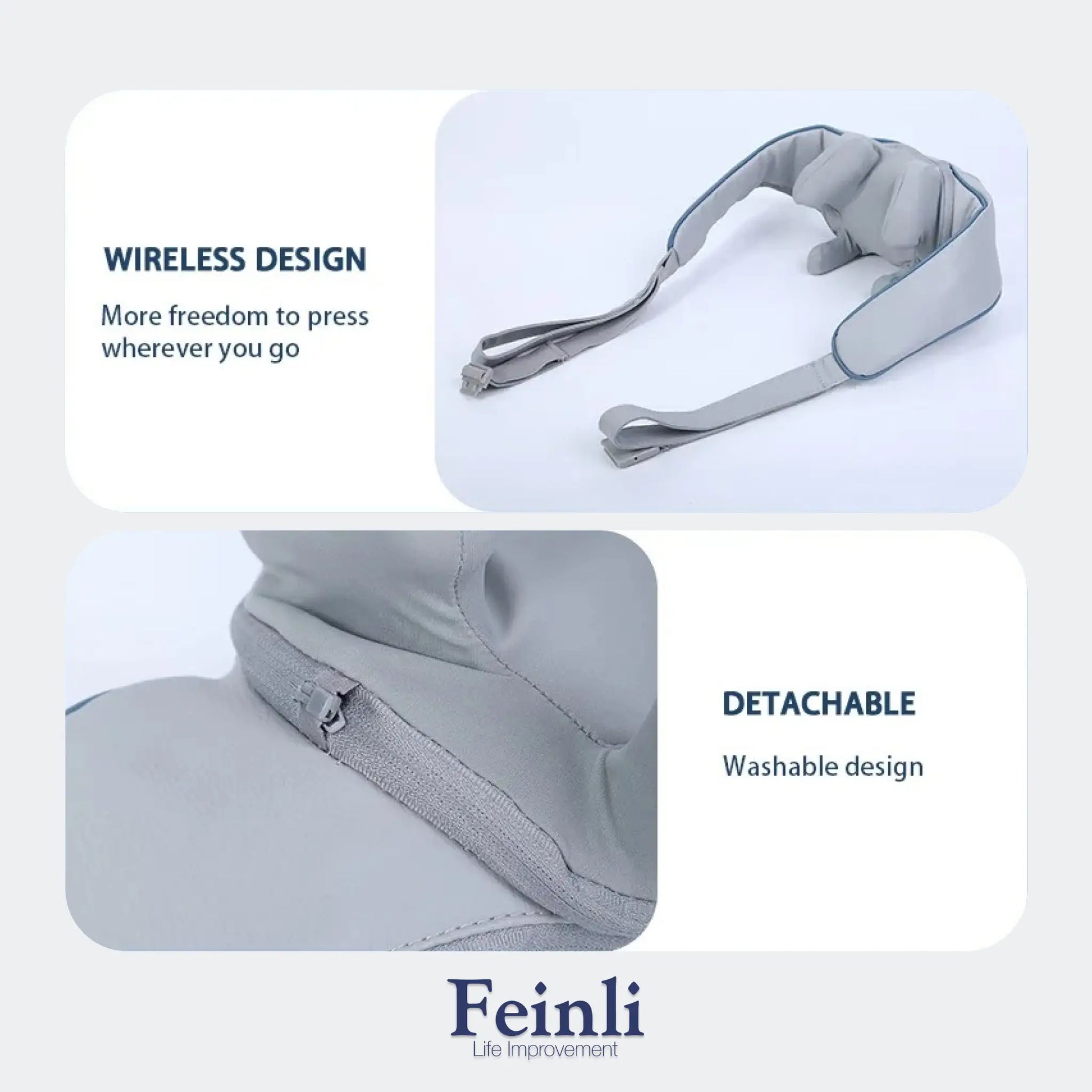𝗧𝗵𝗲𝗿𝗠𝗮𝘀𝘀𝗮𝗴𝗲™ — Deep Neck & Shoulder Massage - Feinli