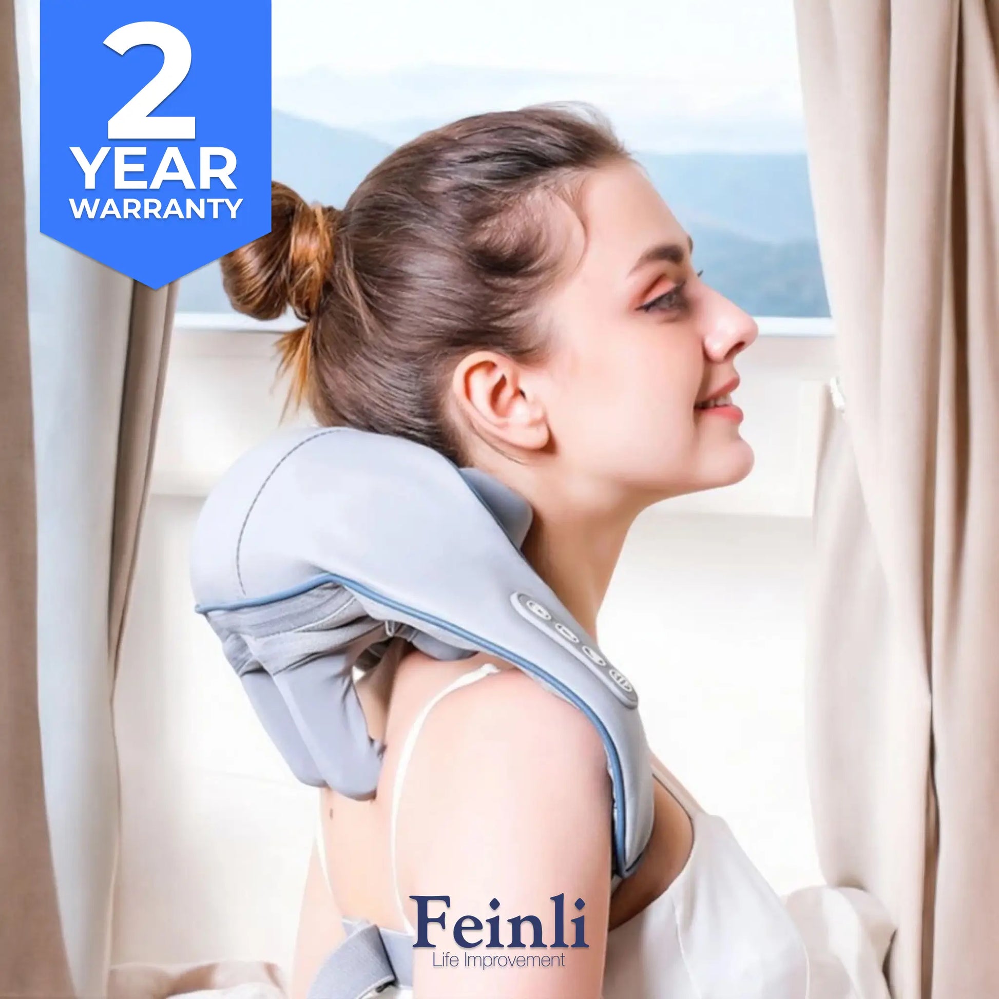 𝗧𝗵𝗲𝗿𝗠𝗮𝘀𝘀𝗮𝗴𝗲™ — Deep Neck & Shoulder Massage - Feinli