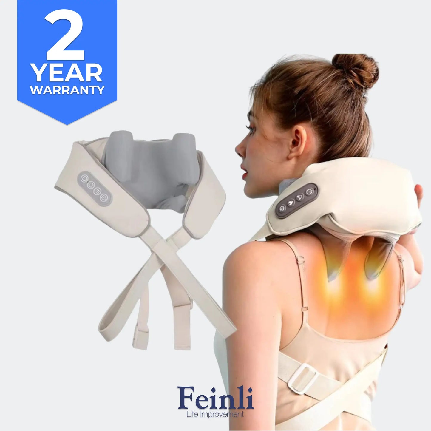 𝗧𝗵𝗲𝗿𝗠𝗮𝘀𝘀𝗮𝗴𝗲™ — Deep Neck & Shoulder Massage - Feinli