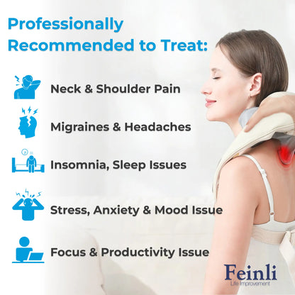 𝗧𝗵𝗲𝗿𝗠𝗮𝘀𝘀𝗮𝗴𝗲™ — Deep Neck & Shoulder Massage - Feinli
