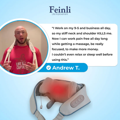 𝗧𝗵𝗲𝗿𝗠𝗮𝘀𝘀𝗮𝗴𝗲™ — Deep Neck & Shoulder Massage - Feinli