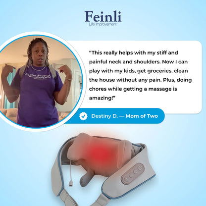 𝗧𝗵𝗲𝗿𝗠𝗮𝘀𝘀𝗮𝗴𝗲™ — Deep Neck & Shoulder Massage - Feinli