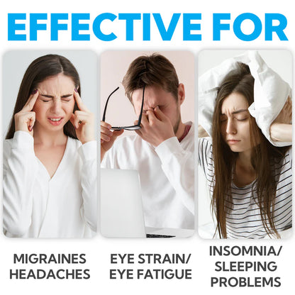 𝗜𝗻𝘁𝗲𝗹𝗹𝗶𝗴𝗲𝗻𝘁 𝗘𝘆𝗲 𝗠𝗮𝘀𝘀𝗮𝗴𝗲𝗿 | Accupoint Massage for Headache, & Sinus Relief