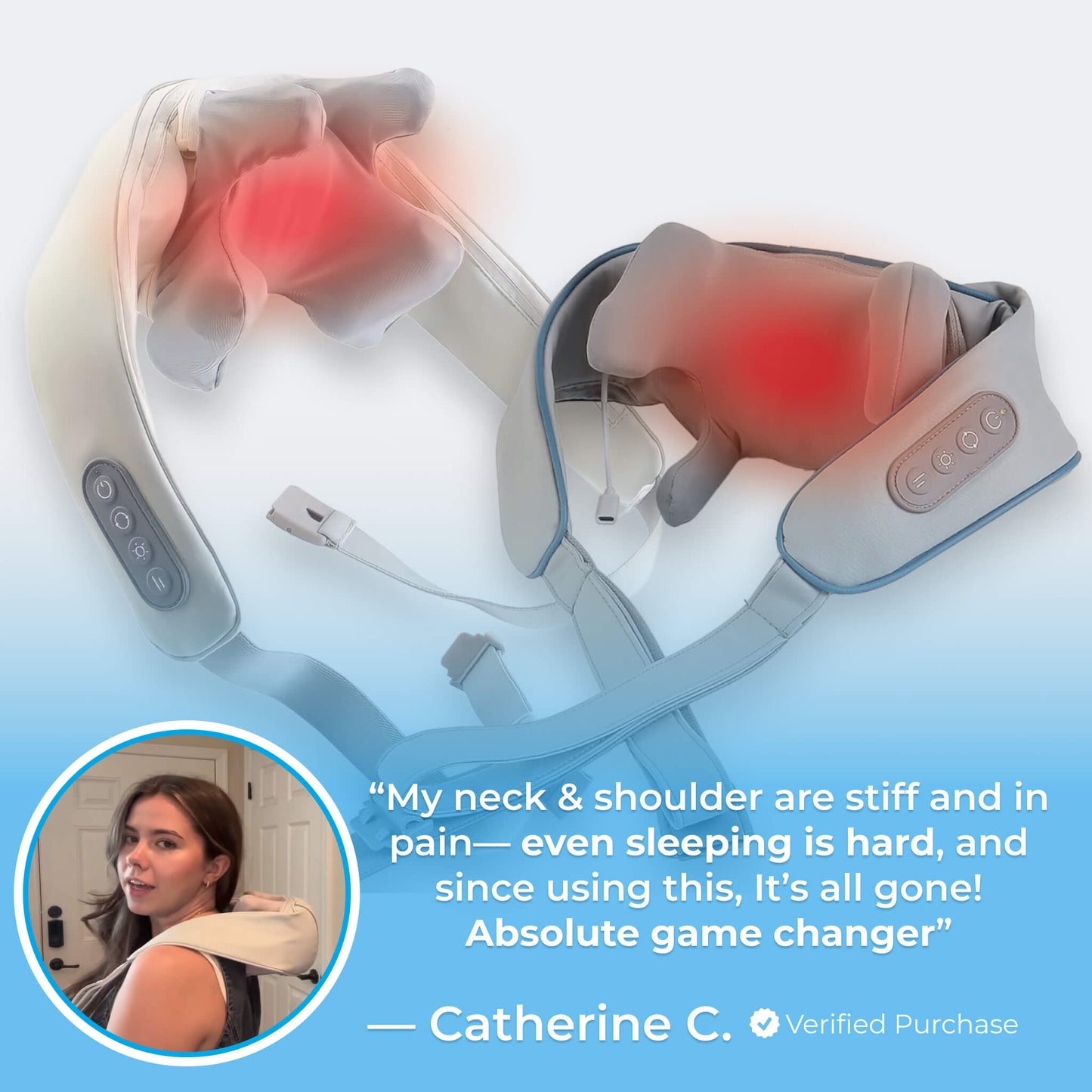 𝗧𝗵𝗲𝗿𝗠𝗮𝘀𝘀𝗮𝗴𝗲™ — Deep Neck & Shoulder Massage - Feinli