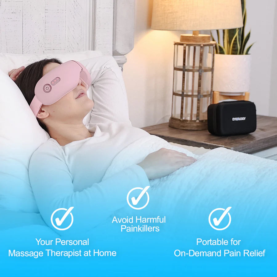 𝗜𝗻𝘁𝗲𝗹𝗹𝗶𝗴𝗲𝗻𝘁 𝗘𝘆𝗲 𝗠𝗮𝘀𝘀𝗮𝗴𝗲𝗿 | Accupoint Massage for Headache, & Sinus Relief